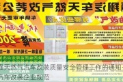 加强天然气汽车改装质量安全管理工作的通知-天然气汽车改装企业规范