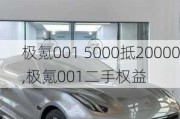 极氪001 5000抵20000,极氪001二手权益