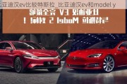 比亚迪汉ev比较特斯拉_比亚迪汉ev和model y