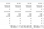 零跑c11试驾感觉_零跑c11配置参数