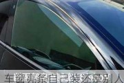 车窗亮条自己装还是别人装-汽车车窗装饰亮条