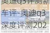 奥迪q3评测新车评-奥迪q3深度评测2022懂车帝