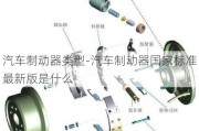 汽车制动器类型-汽车制动器国家标准最新版是什么