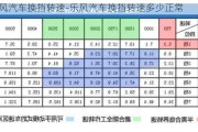 乐风汽车换挡转速-乐风汽车换挡转速多少正常