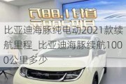 比亚迪海豚纯电动2021款续航里程_比亚迪海豚续航1000公里多少