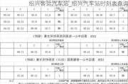 绍兴客运汽车站_绍兴汽车站时刻表查询