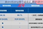 唐dmi和dmp哪个值得买_唐dm跟dmi区别