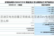 比亚迪汉电池容量正常衰减,比亚迪汉ev电池容量校正怎么样