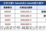 特斯拉y历史价格-特斯拉y历史价格表