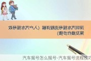 汽车摇号怎么摇号-汽车摇号流程技巧