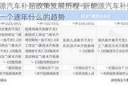 新能源汽车补贴政策发展历程-新能源汽车补贴政策呈现一个逐年什么的趋势