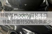 特斯拉modely首付月供-特斯拉首付50%月供多少