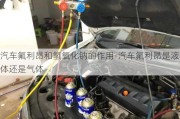 汽车氟利昂和氢氧化钠的作用-汽车氟利昂是液体还是气体