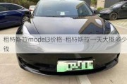 租特斯拉model3价格-租特斯拉一天大概多少钱