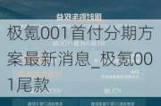 极氪001首付分期方案最新消息_极氪001尾款