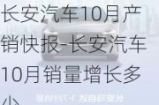 长安汽车10月产销快报-长安汽车10月销量增长多少