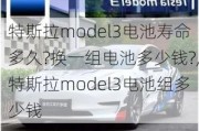 特斯拉model3电池寿命多久?换一组电池多少钱?,特斯拉model3电池组多少钱