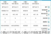 小鹏p5评测视频,小鹏p5详细配置参数详解