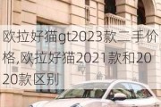 欧拉好猫gt2023款二手价格,欧拉好猫2021款和2020款区别