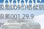 极氪009价格续航,极氪001 29.9万