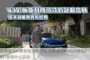 比亚迪汉ev新款和老款区别,比亚迪汉***020款和2021款有什么区别