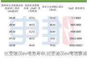 比亚迪汉ev电池寿命,比亚迪汉ev电池衰减情况