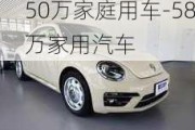 50万家庭用车-58万家用汽车