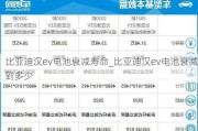 比亚迪汉ev电池衰减寿命_比亚迪汉ev电池衰减到多少