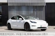 特斯拉MODEL 3车型介绍,特斯拉model 3简介