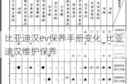 比亚迪汉ev保养手册变化_比亚迪***护保养