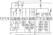 f3汽车后备箱-f3后备箱灯怎么接线