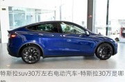 特斯拉suv30万左右电动汽车-特斯拉30万是哪款