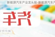 新能源汽车产业龙头股-新能源汽车产业股