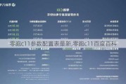 零跑c11参数配置表最新,零跑c11百度百科