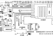 "汽车防盗报警器-汽车防盗报警器电路