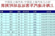 宁国至上海汽车-宁国至上海汽车几小时