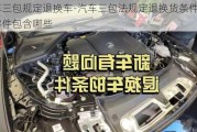 汽车三包规定退换车-汽车三包法规定退换货条件主要零件包含哪些