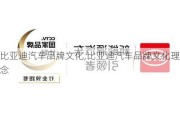 比亚迪汽车品牌文化,比亚迪汽车品牌文化理念