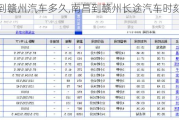 南昌到赣州汽车多久,南昌到赣州长途汽车时刻表查询