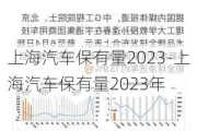 上海汽车保有量2023-上海汽车保有量2023年