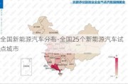 全国新能源汽车分布-全国25个新能源汽车试点城市