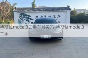 特斯拉model3二手车能买吗-特斯拉model3二手