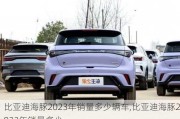 比亚迪海豚2023年销量多少辆车,比亚迪海豚2023年销量多少