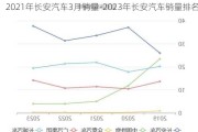 2021年长安汽车3月销量-2023年长安汽车销量排名