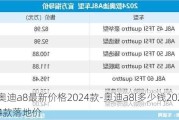 奥迪a8最新价格2024款-奥迪a8l多少钱2024款落地价