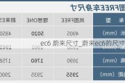 ec6 蔚来尺寸_蔚来ec6的尺寸大小