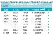 理想汽车的销售量-理想汽车的销售量在哪里可以查到真实的