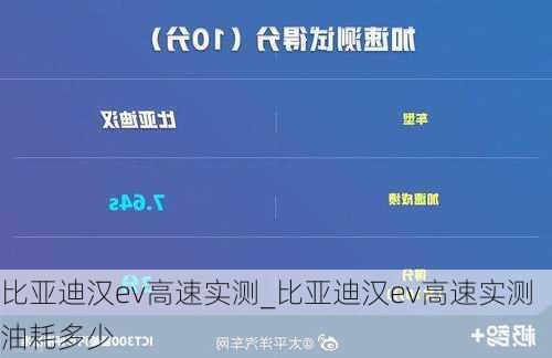 比亚迪汉ev高速实测_比亚迪汉ev高速实测油耗多少