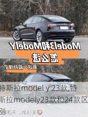 特斯拉model y 23款,特斯拉modely23款和24款区别