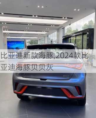 比亚迪新款海豚,2024款比亚迪海豚贝贝灰